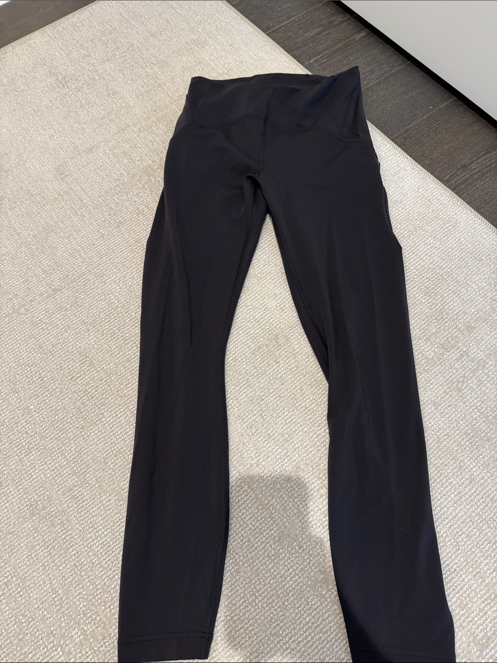 lululemon athletica Black instill High-Rise Leggings 25” size 6